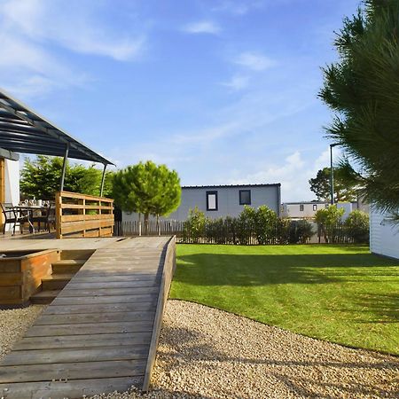 Beau Chalet Pour 4 Pers - Acces Piscine Chauffee Brétignolles-sur-Mer Εξωτερικό φωτογραφία