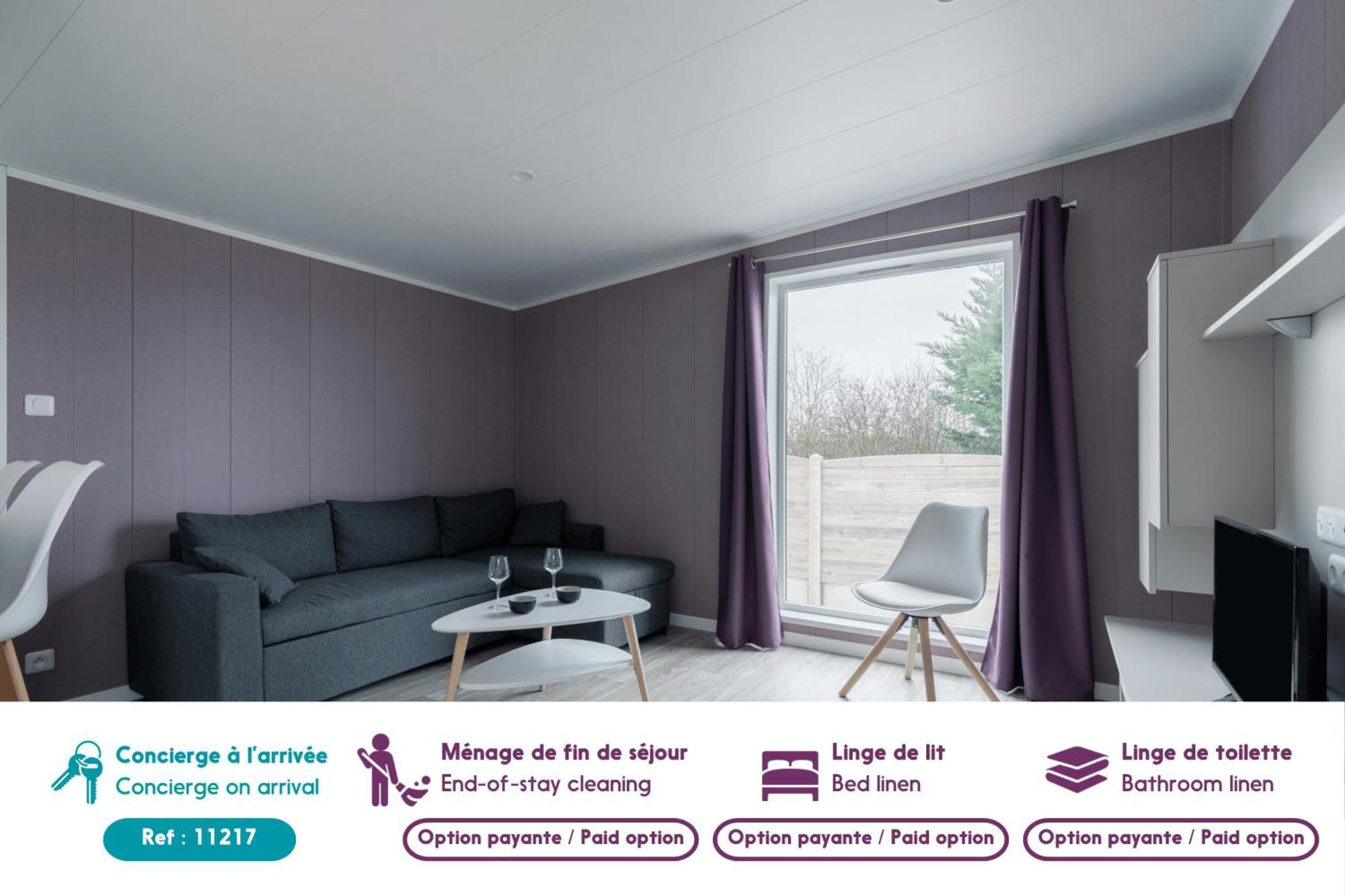 Beau Chalet Pour 4 Pers - Acces Piscine Chauffee Brétignolles-sur-Mer Εξωτερικό φωτογραφία