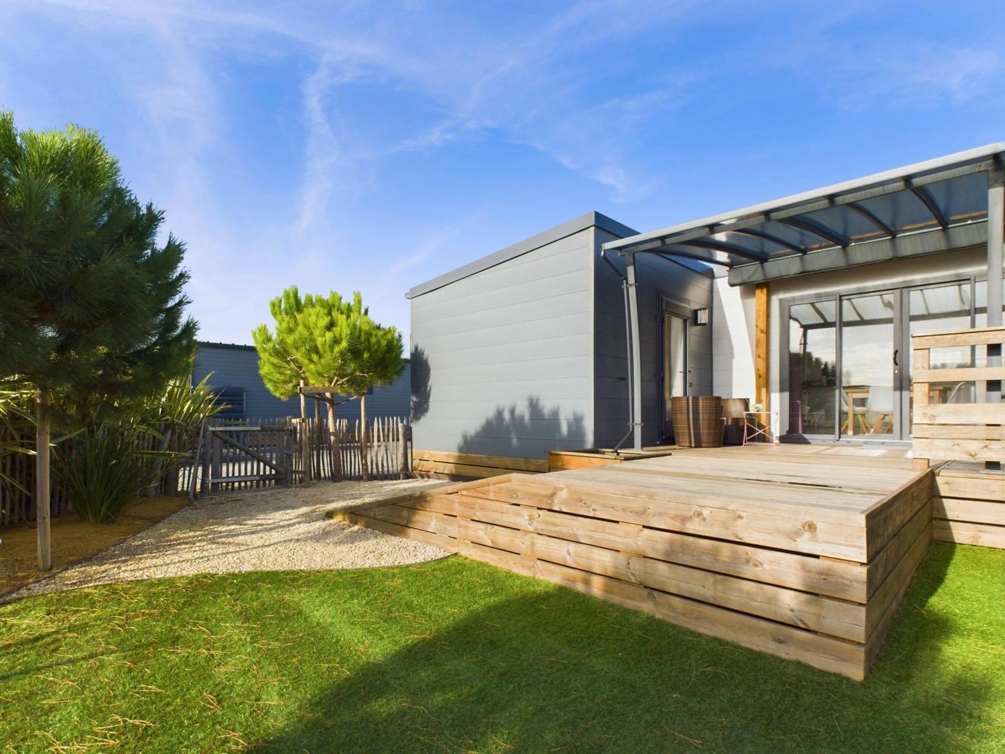 Beau Chalet Pour 4 Pers - Acces Piscine Chauffee Brétignolles-sur-Mer Εξωτερικό φωτογραφία
