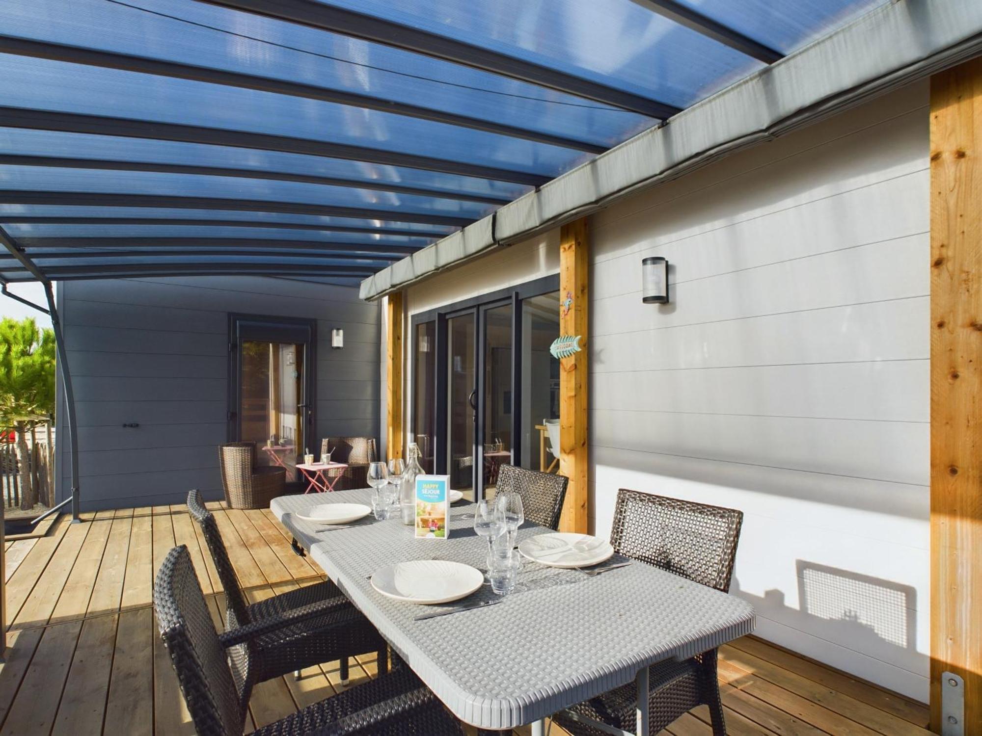 Beau Chalet Pour 4 Pers - Acces Piscine Chauffee Brétignolles-sur-Mer Εξωτερικό φωτογραφία